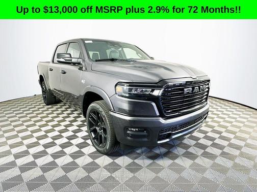 Gray 2026 RAM 1500 Laramie