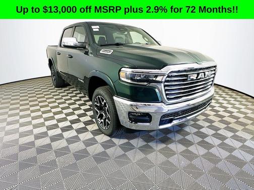Green 2026 RAM 1500 Laramie