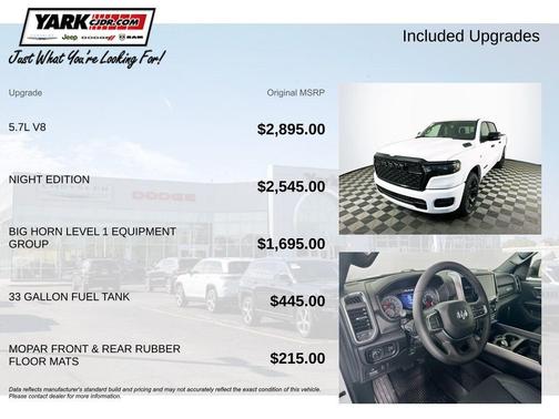 2026 RAM 1500 Big Horn/Lone Star