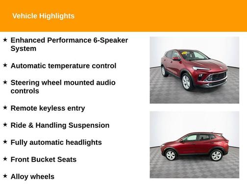 Red 2024 Buick Encore GX Preferred