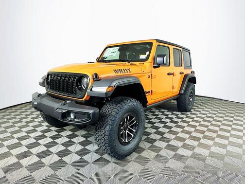 Orange 2026 Jeep Wrangler Sport