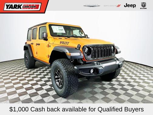 Orange 2026 Jeep Wrangler Sport
