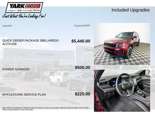 Red 2026 Jeep Grand Cherokee L Laredo