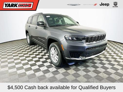 Gray 2026 Jeep Grand Cherokee L Laredo