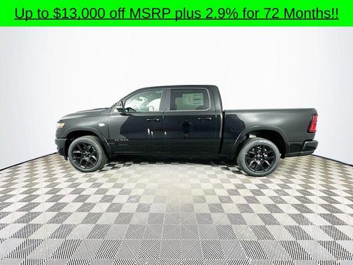 Black 2026 RAM 1500 Laramie