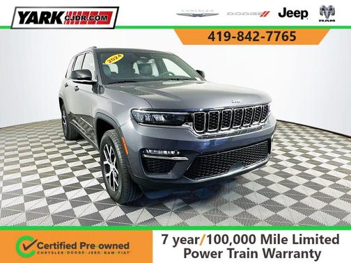 Gray 2024 Jeep Grand Cherokee Limited