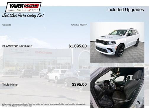 Silver 2023 Dodge Durango R/T