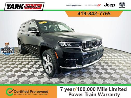Black 2021 Jeep Grand Cherokee L Limited