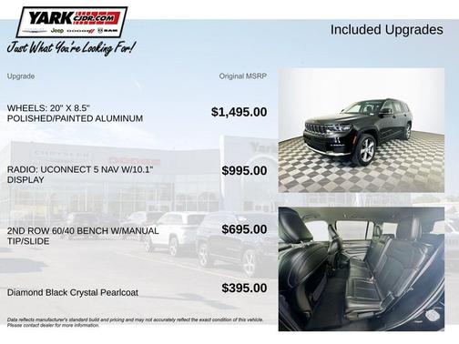 Black 2021 Jeep Grand Cherokee L Limited
