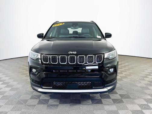 Black 2024 Jeep Compass Limited
