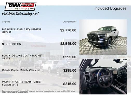 2025 RAM 1500 Big Horn/Lone Star