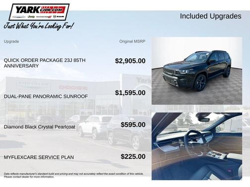 Black 2026 Jeep Cherokee LAREDO/LIMITED