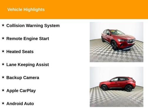 Red 2023 Buick Envision Preferred