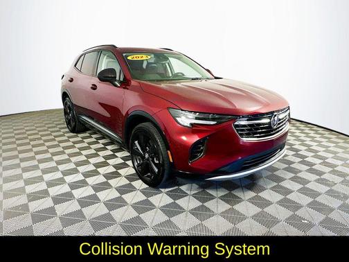 Red 2023 Buick Envision Preferred