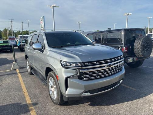 Gray 2023 Chevrolet Tahoe Premier