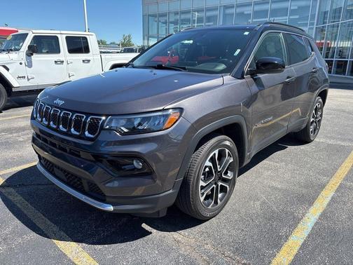 Black 2024 Jeep Compass Limited