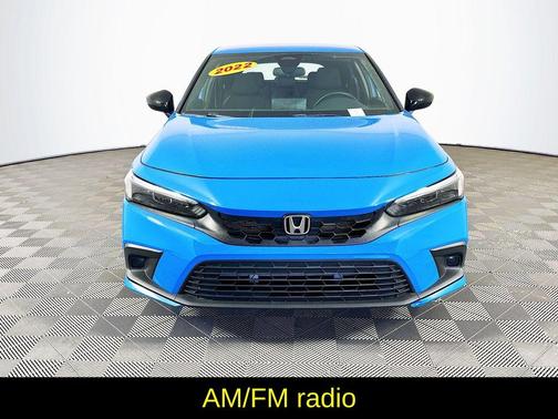 Blue 2022 Honda Civic Sport