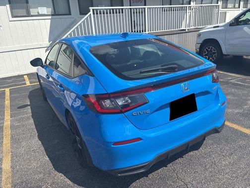 Blue 2022 Honda Civic Sport