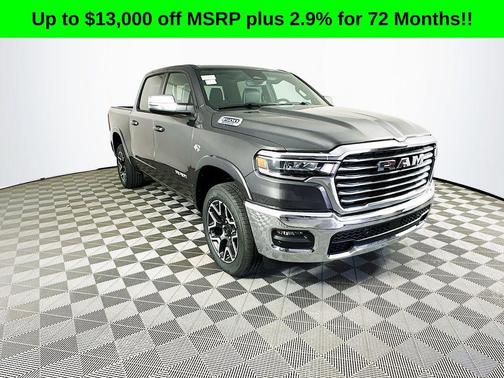 Gray 2026 RAM 1500 Laramie