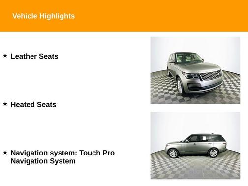 2019 Land Rover Range Rover 3.0L V6 Supercharged HSE