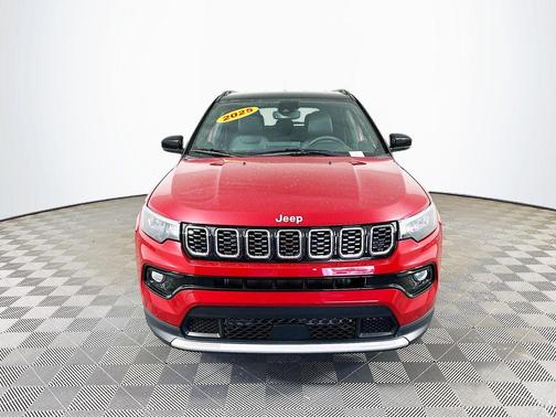 Red 2025 Jeep Compass Limited