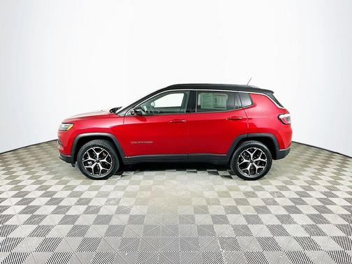 Red 2025 Jeep Compass Limited