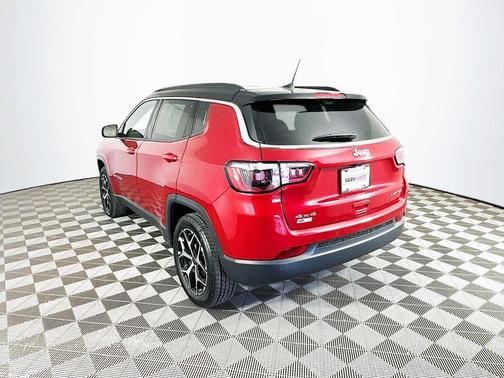 Red 2025 Jeep Compass Limited
