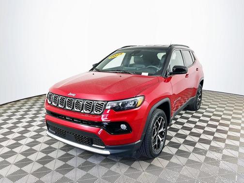 Red 2025 Jeep Compass Limited