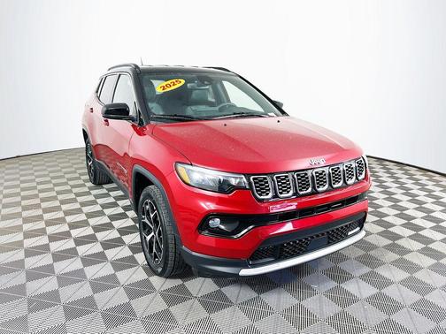 Red 2025 Jeep Compass Limited