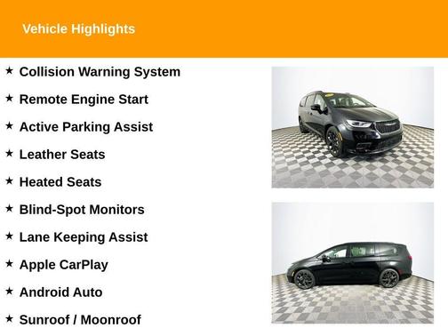 Black 2025 Chrysler Pacifica Limited