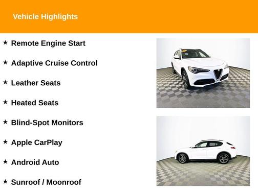 White 2023 Alfa Romeo Stelvio Ti