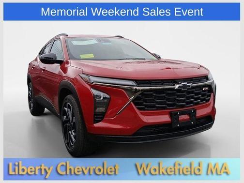 Red 2026 Chevrolet Trax 2RS