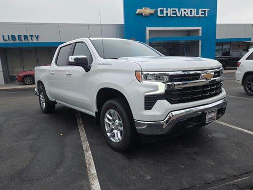 Summit White 2025 Chevrolet Silverado 1500 LT