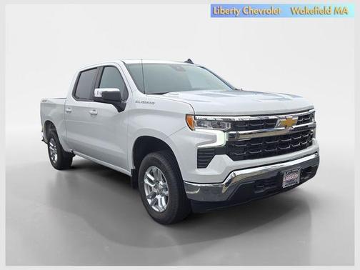 Summit White 2025 Chevrolet Silverado 1500 LT