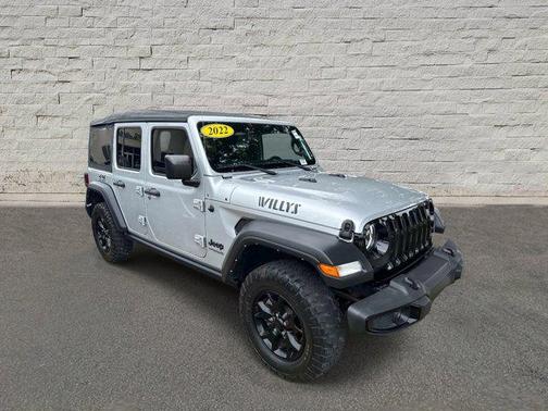 Silver Zynith Clearcoat 2022 Jeep Wrangler Unlimited Sport