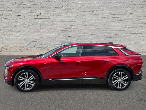 Radiant Red Tintcoat 2024 Cadillac LYRIQ Luxury