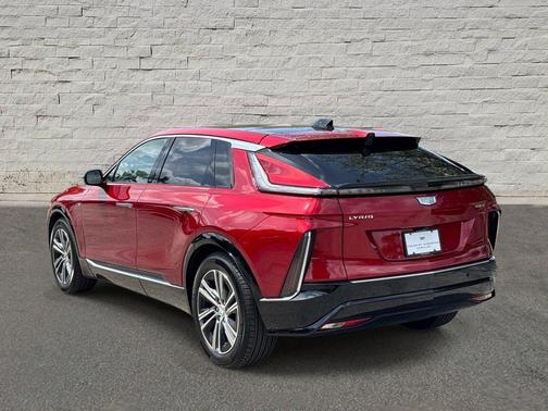 Radiant Red Tintcoat 2024 Cadillac LYRIQ Luxury
