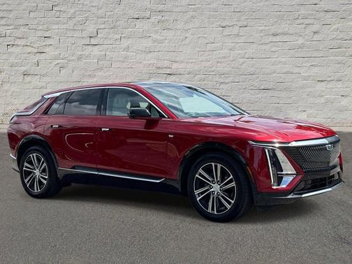 Radiant Red Tintcoat 2024 Cadillac LYRIQ Luxury