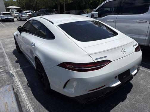 Polar White 2021 Mercedes-Benz AMG GT 63 S 4-Door