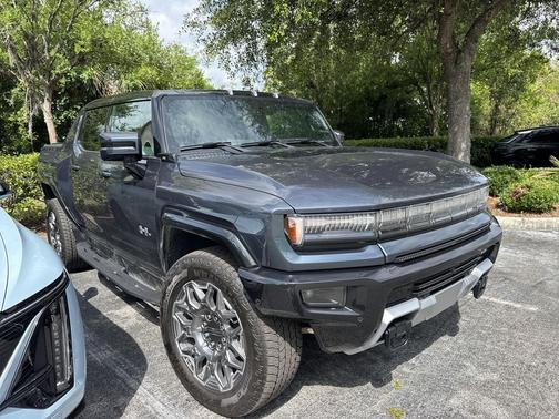 Graphite Blue Metallic 2025 GMC HUMMER EV Pickup 3X