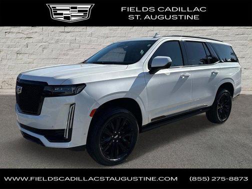 Crystal White Tricoat 2021 Cadillac Escalade Sport Platinum