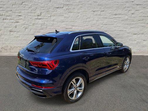 Blue Metallic 2022 Audi Q3 45 S line Premium Plus