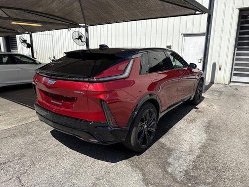 Radiant Red Tintcoat 2024 Cadillac LYRIQ Sport