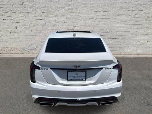 Crystal White Tricoat 2025 Cadillac CT5 Sport