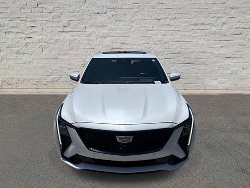 Crystal White Tricoat 2025 Cadillac CT5 Sport