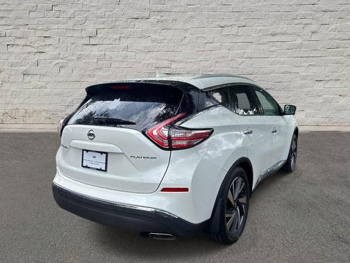 Pearl White 2016 Nissan Murano Platinum