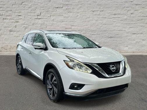 Pearl White 2016 Nissan Murano Platinum
