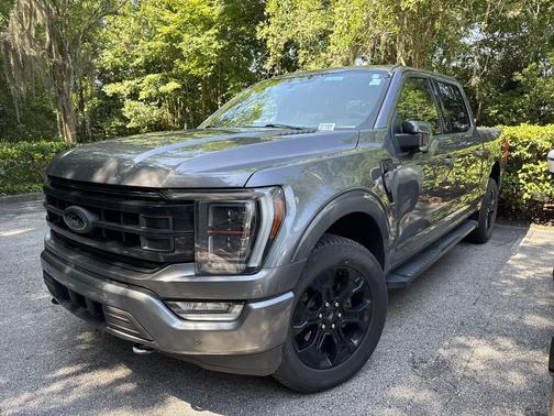 Gray Metallic 2022 Ford F-150 Lariat