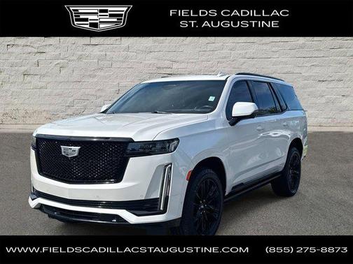 Crystal White Tricoat 2022 Cadillac Escalade Sport Platinum
