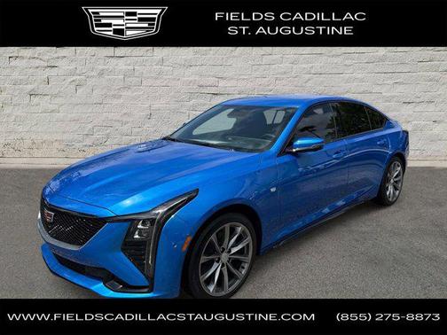 Coastal Blue Metallic 2026 Cadillac CT5 Sport